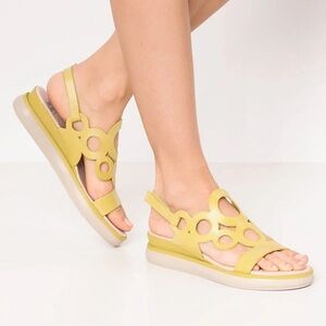 Wanda Panda Saloma Apple Green Circle Comfort Sandals 38